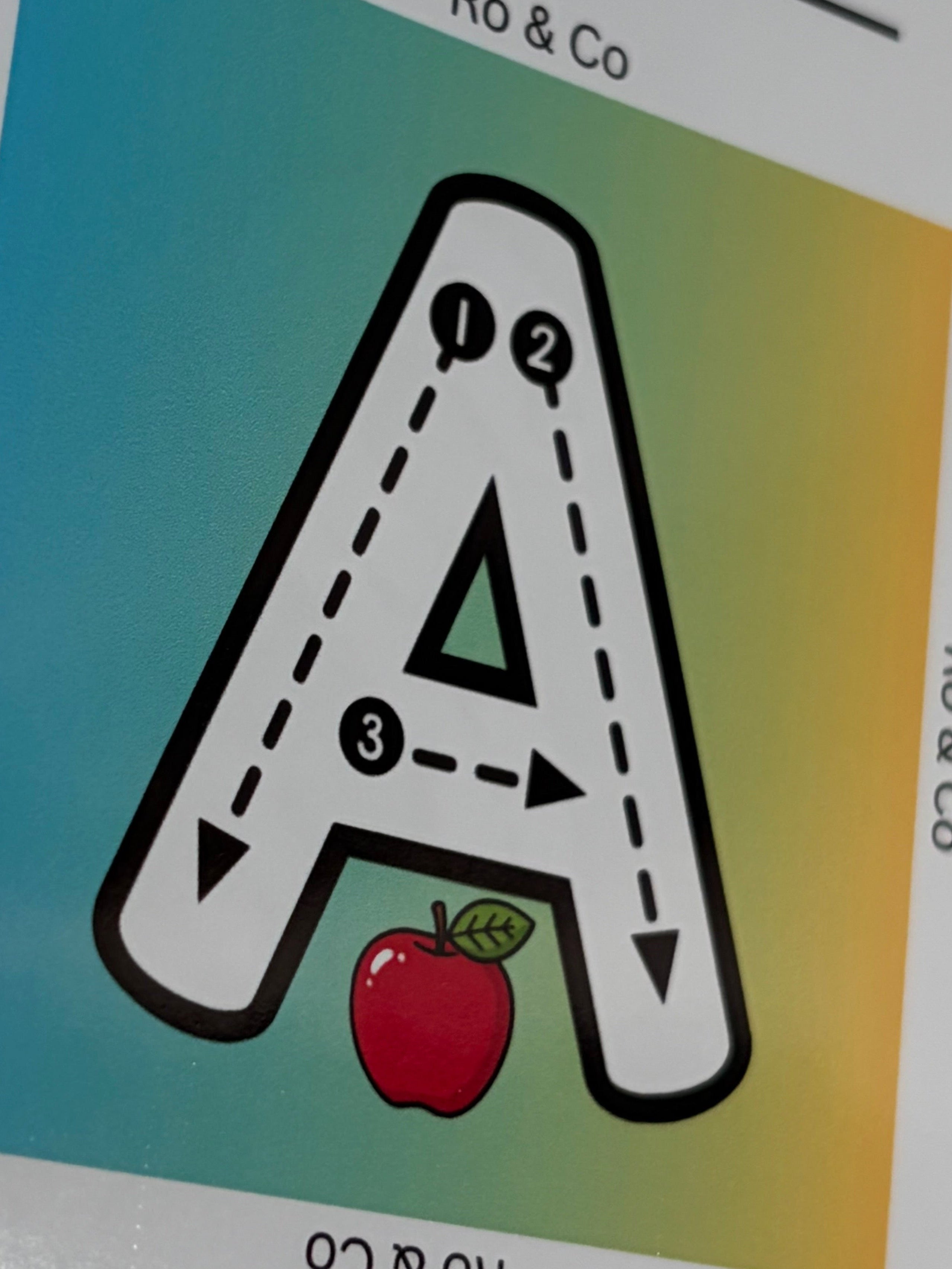 2x2 Uppercase Alphabet Magnets (A–Z)