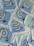 2x2 Lowercase Alphabet Magnets (A–Z)