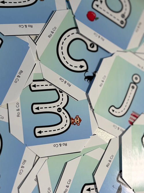 2x2 Lowercase Alphabet Magnets (A–Z)
