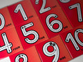 2x2 Numbers 0–10 Learning Magnets